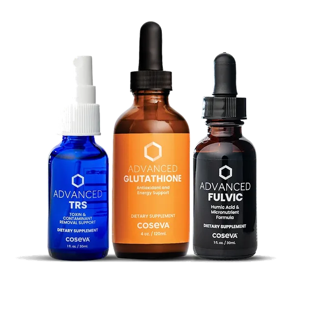 Cellular Reset Stack: TRS + Fulvic + Glutathione