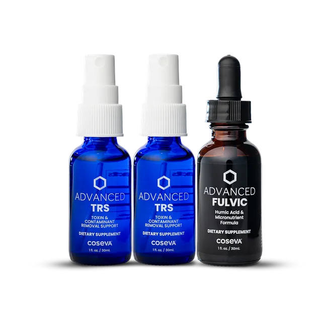 TRS + Fulvic 3-Pack: 2× Advanced TRS + 1× Advanced Fulvic